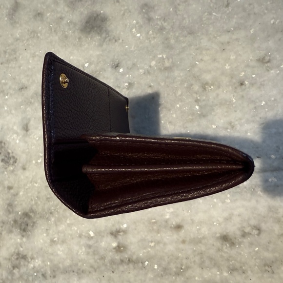 🍷 Mulberry Continental Tree Small Classic Wallet – Oxblood Grained Leather 🍷 - Picture 2 of 11